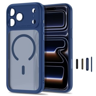 TECH-PROTECT MAGPEAK MAGSAFE CC IPHONE 17 PRO / 18 PRO MATTE DEEP BLUE
