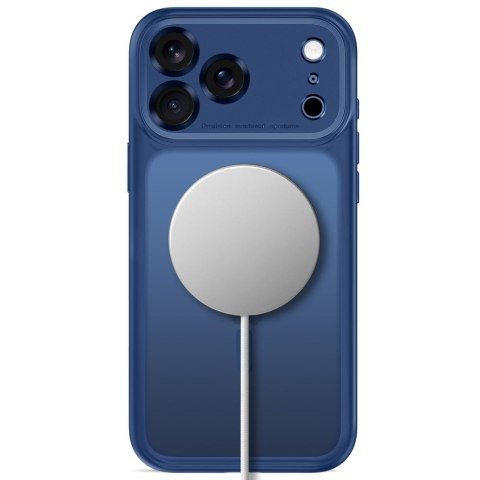 TECH-PROTECT MAGPEAK MAGSAFE CC IPHONE 17 PRO / 18 PRO MATTE DEEP BLUE