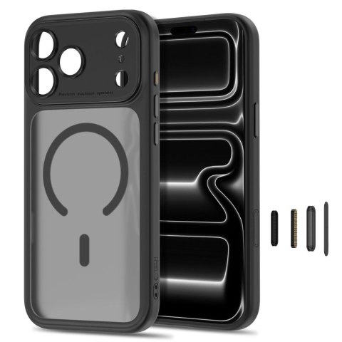 TECH-PROTECT MAGPEAK MAGSAFE CC IPHONE 17 PRO MAX / 18 PRO MAX MATTE BLACK