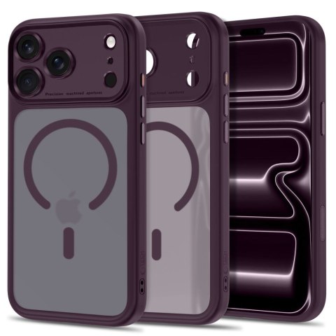 TECH-PROTECT MAGPEAK MAGSAFE CC IPHONE 17 PRO MAX / 18 PRO MAX MATTE DARK CHERRY