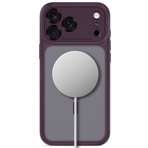 TECH-PROTECT MAGPEAK MAGSAFE CC IPHONE 17 PRO MAX / 18 PRO MAX MATTE DARK CHERRY