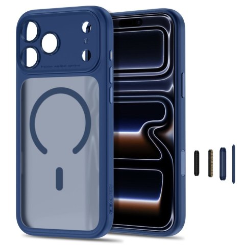 TECH-PROTECT MAGPEAK MAGSAFE CC IPHONE 17 PRO MAX / 18 PRO MAX MATTE DEEP BLUE