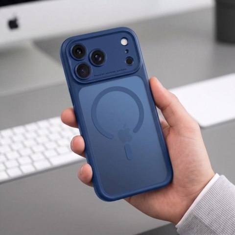 TECH-PROTECT MAGPEAK MAGSAFE CC IPHONE 17 PRO MAX / 18 PRO MAX MATTE DEEP BLUE