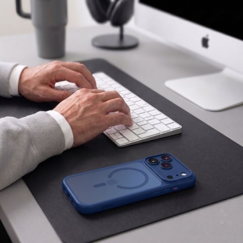 TECH-PROTECT MAGPEAK MAGSAFE CC IPHONE 17 PRO MAX / 18 PRO MAX MATTE DEEP BLUE