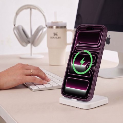 TECH-PROTECT MAGPRIME MAGSAFE CC IPHONE 17 PRO / 18 PRO MATTE DARK CHERRY