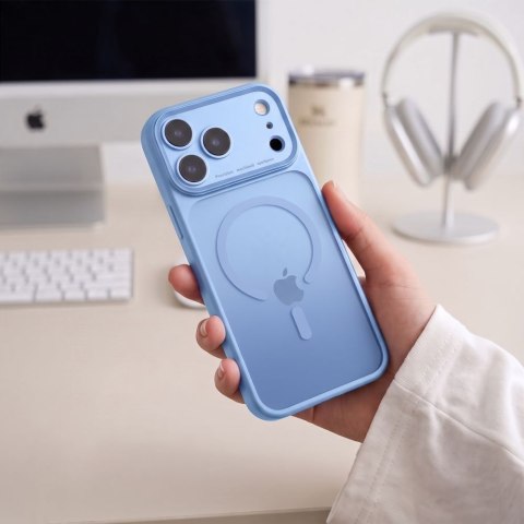 TECH-PROTECT MAGPRIME MAGSAFE CC IPHONE 17 PRO / 18 PRO MATTE LIGHT BLUE