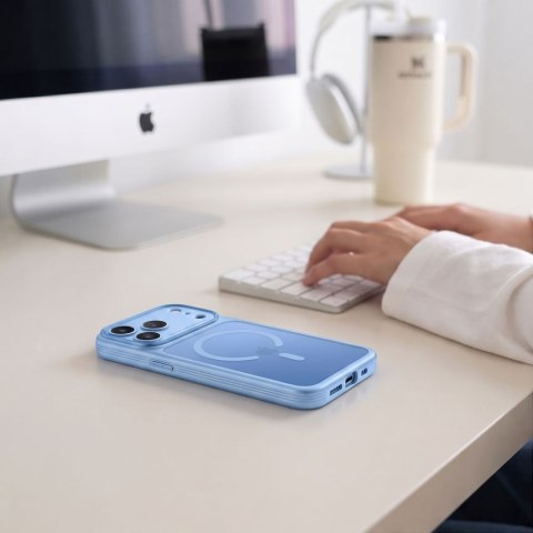TECH-PROTECT MAGPRIME MAGSAFE CC IPHONE 17 PRO MAX / 18 PRO MAX MATTE LIGHT BLUE