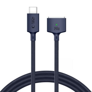 TECH-PROTECT MMC01 ULTRABOOST MAGNETIC MACBOOK CABLE USB-C TO MAGSAFE 3 140W 300CM MIDNIGHT BLUE