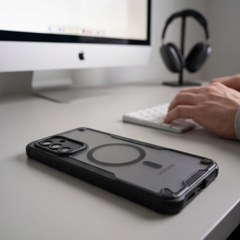 TECH-PROTECT RUGGED SHIELD MAGSAFE GALAXY A17 / A18 / A26 4G / 5G MATTE BLACK