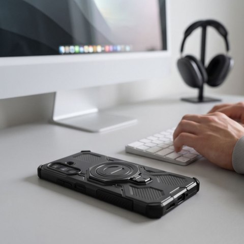 TECH-PROTECT TACTICSTAND MAGSAFE GALAXY A17 / A18 4G / 5G MATTE BLACK