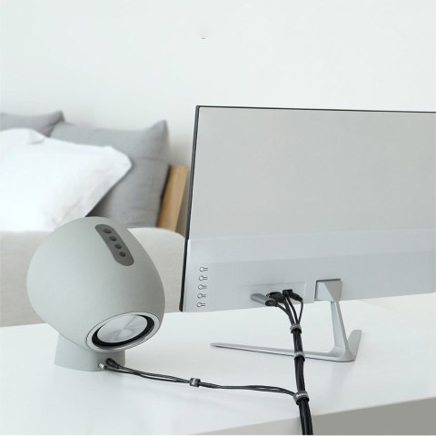 Baseus Rainbow Circle Velcro Straps - taśma rzepowa rzep organizer kabli 3m szary(ACMGT-F0G)