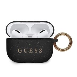 Oryginalne Etui Guess do AirPods Pro cover czarny Silicone