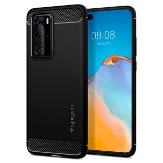 ETUI SPIGEN do HUAWEI P40 PRO RUGGED ARMOR czarny