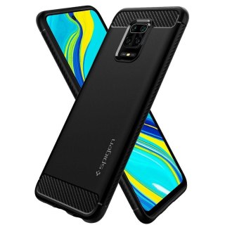 Etui Spigen Rugged Armor do Xiaomi Redmi Note 9S / 9 PRO / 9 PRO MAX czarny