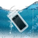 Uniwersalny wodoodporny pokrowiec / etui na telefon (max 6,6'') czarny