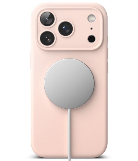 RINGKE SILICONE MAGNETIC MAGSAFE IPHONE 18 PRO MAX PINK SAND