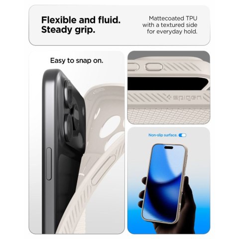 SPIGEN LIQUID AIR IPHONE 17 PRO MAX / 18 PRO MAX NATURAL TITANIUM