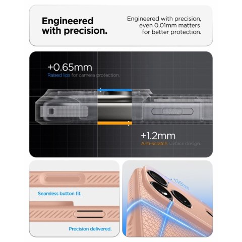 SPIGEN LIQUID AIR IPHONE 17 PRO MAX / 18 PRO MAX ROSE TITANIUM