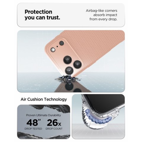 SPIGEN LIQUID AIR IPHONE 17 PRO MAX / 18 PRO MAX ROSE TITANIUM