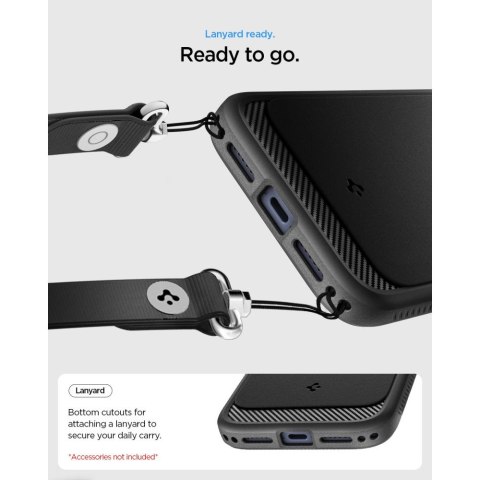 SPIGEN RUGGED ARMOR MAGSAFE IPHONE 17 PRO / 18 PRO MATTE BLACK