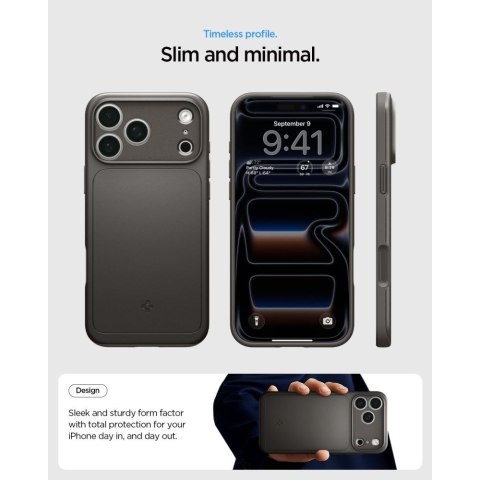 SPIGEN THIN FIT MAGSAFE IPHONE 17 PRO / 18 PRO GUNMETAL