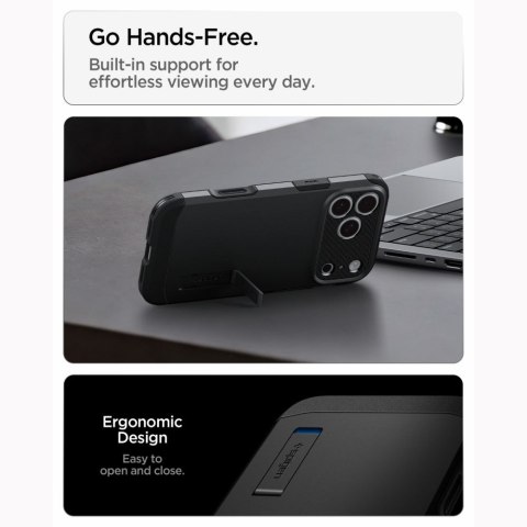 SPIGEN TOUGH ARMOR T MAGSAFE IPHONE 17 PRO MAX / 18 PRO MAX BLACK
