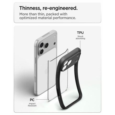 SPIGEN ULTRA HYBRID IPHONE 17 PRO / 18 PRO MATTE BLACK