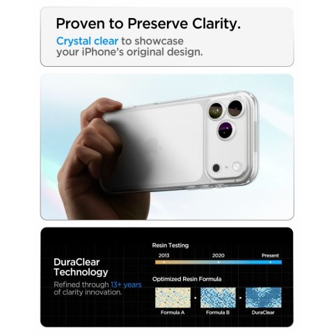 SPIGEN ULTRA HYBRID IPHONE 17 PRO MAX / 18 PRO MAX CRYSTAL CLEAR