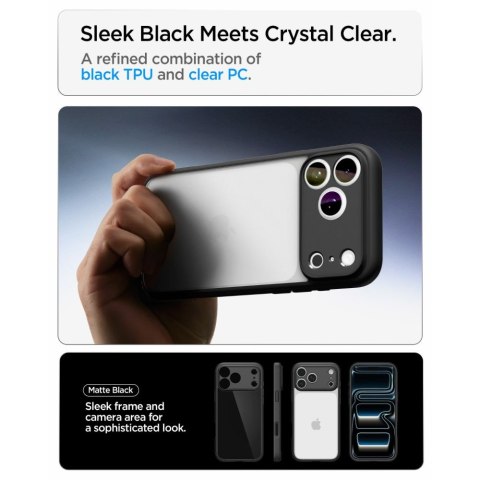 SPIGEN ULTRA HYBRID IPHONE 17 PRO MAX / 18 PRO MAX MATTE BLACK