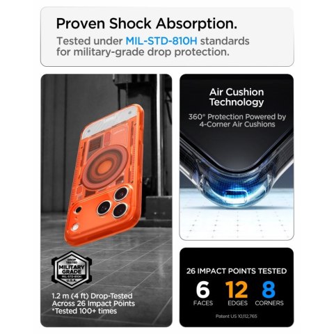 SPIGEN ULTRA HYBRID MAGSAFE IPHONE 17 PRO MAX / 18 PRO MAX C-ONE TANGERINE
