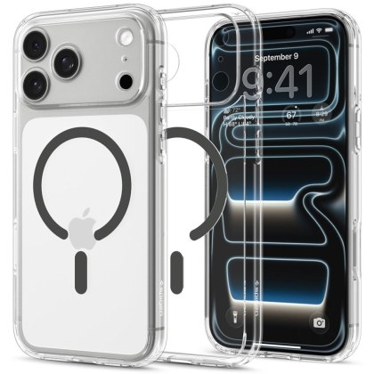 SPIGEN ULTRA HYBRID MAGSAFE IPHONE 17 PRO MAX / 18 PRO MAX CLEAR/GRAPHITE