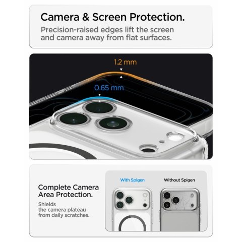 SPIGEN ULTRA HYBRID MAGSAFE IPHONE 17 PRO MAX / 18 PRO MAX CLEAR/GRAPHITE