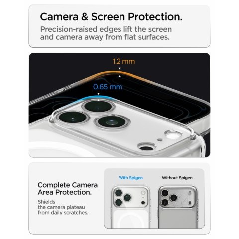 SPIGEN ULTRA HYBRID MAGSAFE IPHONE 17 PRO MAX / 18 PRO MAX CLEAR/WHITE