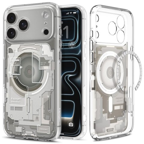 SPIGEN ULTRA HYBRID MAGSAFE IPHONE 17 PRO MAX / 18 PRO MAX ZERO ONE NATURAL TITANIUM