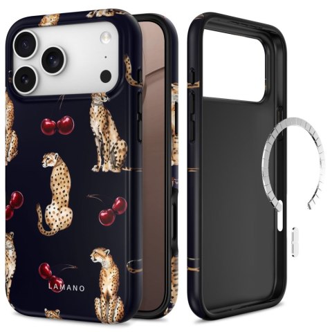 TECH-PROTECT LAMANO MAGSAFE IPHONE 17 PRO MAX / 18 PRO MAX MIDNIGHT CHERRY