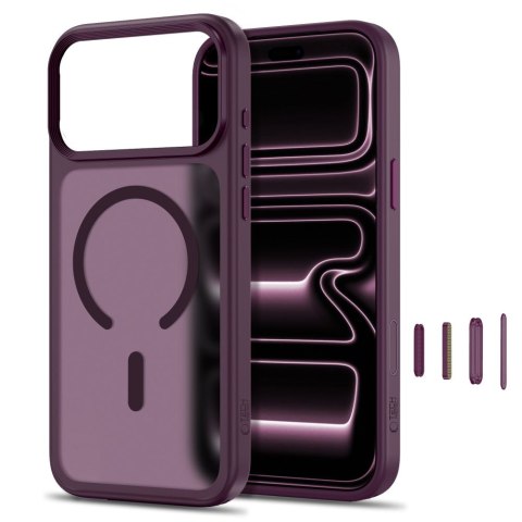 TECH-PROTECT MAGMAT MAGSAFE CC IPHONE 17 PRO / 18 PRO MATTE DARK CHERRY