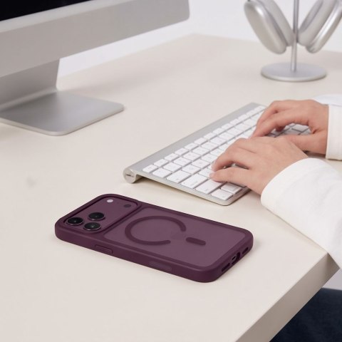 TECH-PROTECT MAGMAT MAGSAFE CC IPHONE 17 PRO / 18 PRO MATTE DARK CHERRY