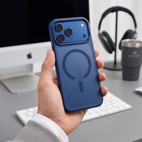 TECH-PROTECT MAGMAT MAGSAFE CC IPHONE 17 PRO / 18 PRO MATTE DEEP BLUE