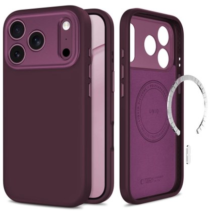 TECH-PROTECT UNIQ MAGSAFE CC IPHONE 17 PRO MAX / 18 PRO MAX DARK CHERRY