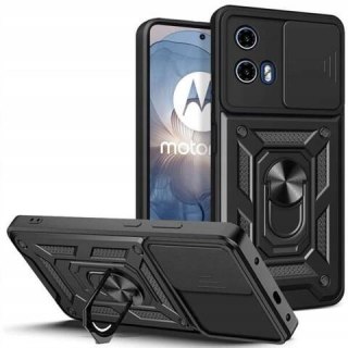 Etui Plecki Braders do Motorola Moto G24 / G24 Power / G04 czarny Pancerne
