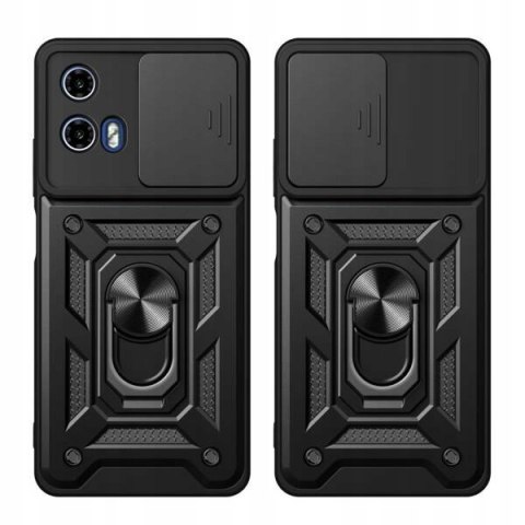 Etui Plecki Braders do Motorola Moto G24 / G24 Power / G04 czarny Pancerne