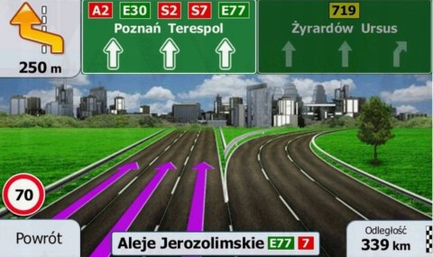 Nawigacja GPS Truck 7" - Europa, mapy 2026, 16 GB Szybka lokalizacja BRADER