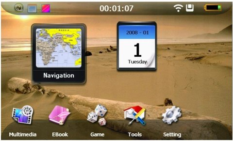 Nawigacja GPS Truck 7" - Europa, mapy 2026, 16 GB Szybka lokalizacja BRADER