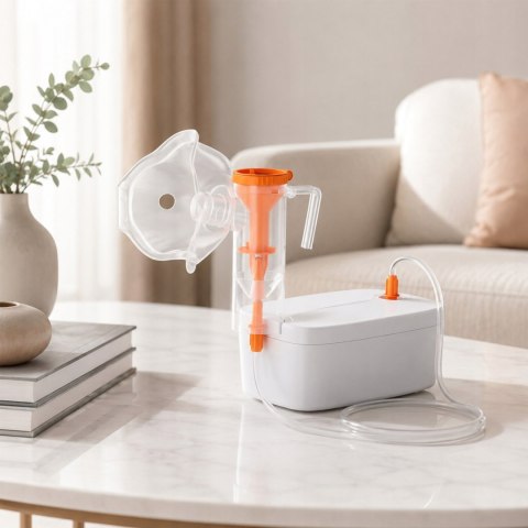 Przenośny Inhalator Tłokowy dla Dzieci Dorosłych - Nebulizator Kompresorowy