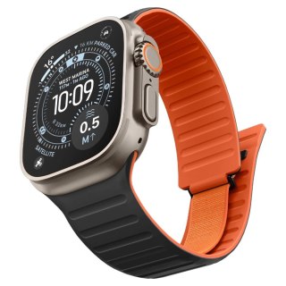 SPIGEN ATHLEX AIR M APPLE WATCH 8 / 9 / 10 / 11 / SE / ULTRA (44 / 45 / 46 / 49 MM) ACTIVE BLACK/ORANGE