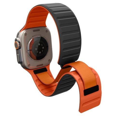 SPIGEN ATHLEX AIR M APPLE WATCH 8 / 9 / 10 / 11 / SE / ULTRA (44 / 45 / 46 / 49 MM) ACTIVE BLACK/ORANGE