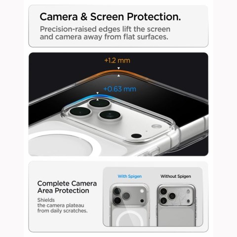 SPIGEN LIQUID CRYSTAL MAGSAFE IPHONE 17 PRO / 18 PRO CLEAR/WHITE