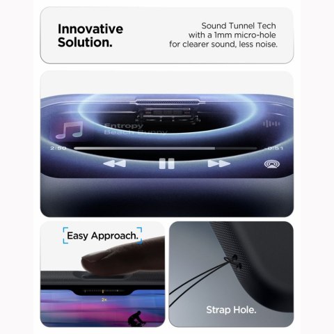 SPIGEN NANO POP MAGSAFE IPHONE 17 PRO / 18 PRO BLACK SESAME