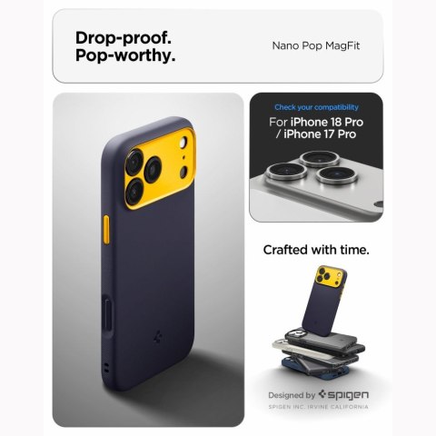 SPIGEN NANO POP MAGSAFE IPHONE 17 PRO / 18 PRO BLUEBERRY NAVY