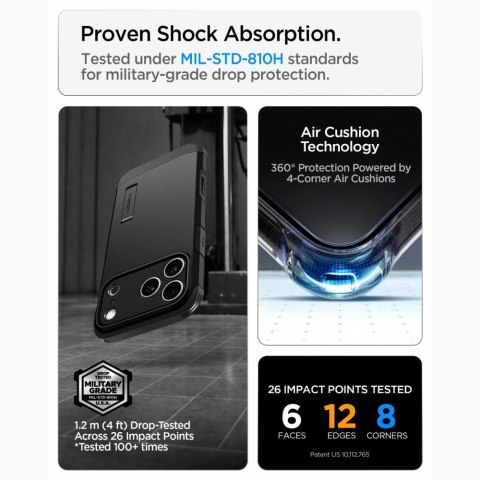 SPIGEN TOUGH ARMOR T MAGSAFE IPHONE 17 PRO / 18 PRO BLACK